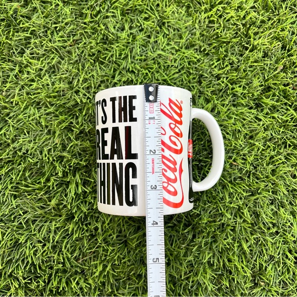 ❣️SALE❣️ Vintage Coca Cola Coffee Mug Cup “ITS THE REAL THING” 3.5” Tall - Picture 8 of 8